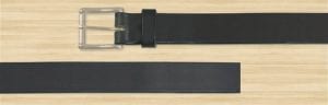 A Simple Leather Belt Co Black