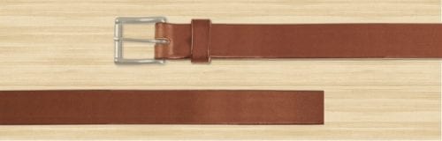 A Simple Leather Belt Co Bourbon 125